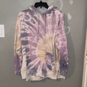 American Eagle Oversized Tie-dye Hoodie❕